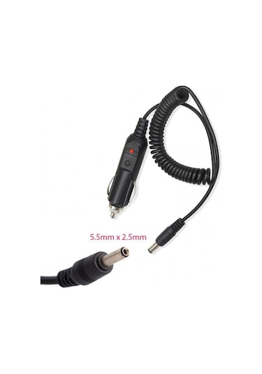 12v 3a Araç Şarj Adaptörü Süper Box Modem Araç Şarj Adaptörü 5.5 2.5mm