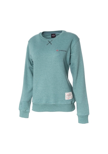 Cresta Outdoor Spor Bisiklet Yaka Kadın Sweatshirt