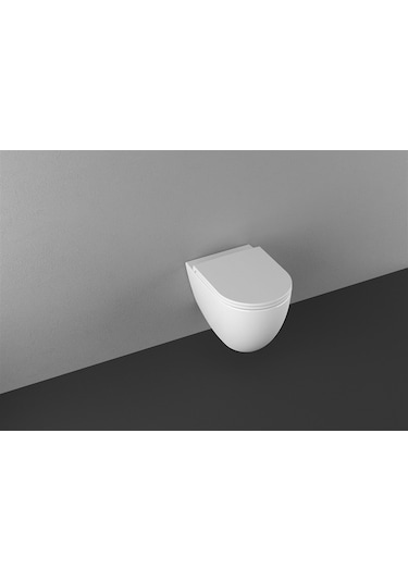 Isvea Infinity Beyaz Asma Klozet ve Yavaş Kapanır Kapak