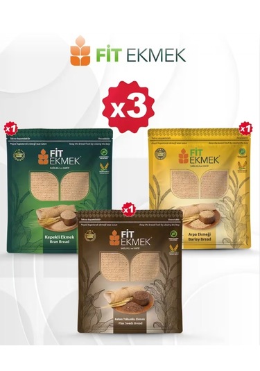 Fit Kepekli , Arpa Ve Keten Tohumlu Lavaş Ekmeği 300gr