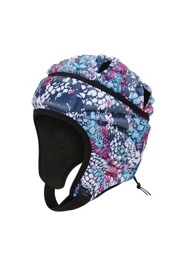 Geeroyoo Gençlik Yumuşak Ragbi Kaskı Çocuklar İçin Ayarlanabilir Futbol Ve Futbol Başlığı Hafif Koruyucu Spor Kaskı Renkli Mavi Çok Renkli