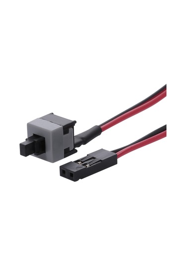 Suofeng Atx Bilgisayar Kasası Güç Açma-kapatma Ve Yeniden Başlatma Kablosu, Pvc Malzeme İle Dayanıklı, Kolay Kurulum, 48cm Uzunluk