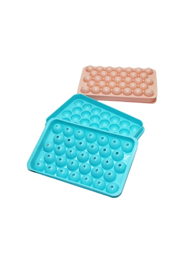 33lü Mini Top Buzluk Renkli Plastik 5224 Çok Renkli