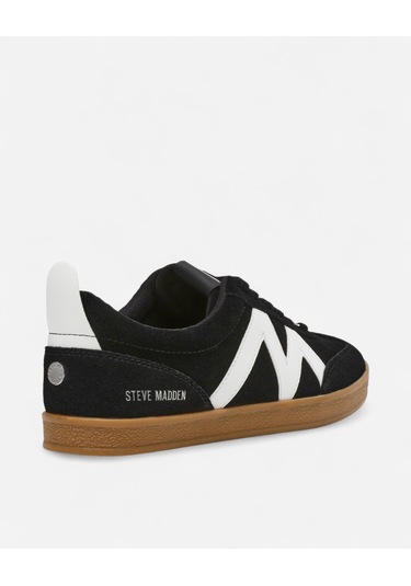 Steve Madden Degreee Black Sued Kadın Siyah Sneakers Degreee