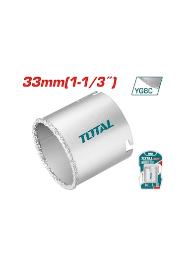 Total Seramik Ve Tuğla İçin Elmas Panç 33 mm - Tac440331