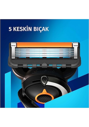 Gillette Fusion 5 Flexball Proglide Tıraş Makinesi + Yedek Tıraş Bıçağı 4'lü