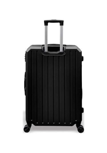 Coral High Diamond Abs Siyah Büyük Boy Valiz 16603
