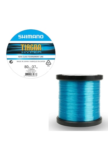 Shimano Tiagra Hyper 1000 Mt 0.86mm 80lb Clear Blue Misina