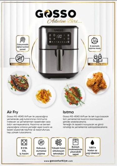 Gosso KG-4040 XXL Airfry
