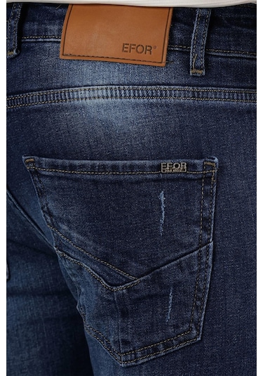Efor Denim Pnt 111 Koyu Mavi Jean Pantolon Mavi