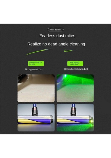 Elektrikli Süpürge Toz Işıkları Net Evcil Hayvan Toz Göstergesi Led Lamba Şarj Edilebilir Evrensel Elektrikli Süpürge Aksesuarları - Yongtao