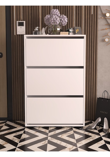 Skeche Düşer Kapak Ayakkabılık Raflı Ayakkabılık 3 Bölmeli Ayakkabılık Beyaz Beyaz Skeche Düşer Kapak Ayakkabılık Raflı Ayakkabılık 3 Bölmeli Ayakkabılık Beyaz Beyaz