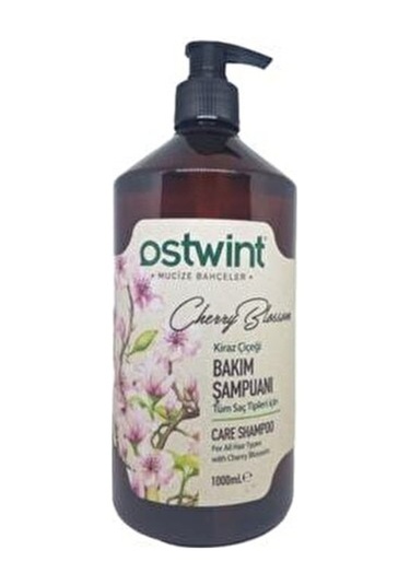 Ostwint Mucize Bahçe Kiraz Çiçeği Tuzsuz Şampuan 1 L