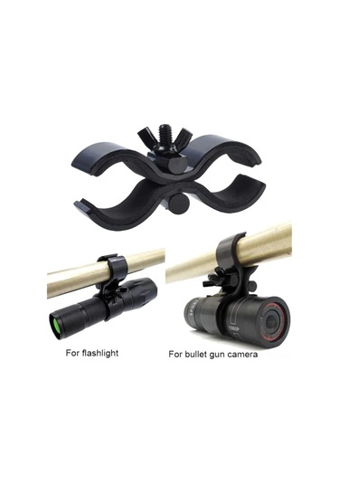 Qingmipy Metalik Fener-teleskop Tutucu, 20-33mm Lülere Uygun, Çok Amaçlı Av Ve Outdoor Aksesuarı, Şok Ve Çizik Korumalı Süngerli Tasarım