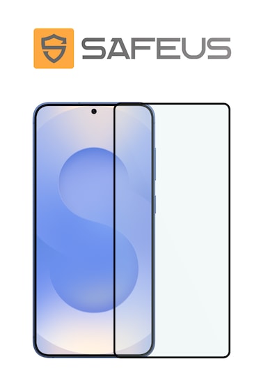 Safeus Tam Kaplayan Parmak İzi Bırakmayan Safir Ekran Koruyucu Cam , Samsung S25 İle Uyumlu