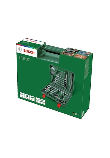 Bosch Gelişmiş El Aleti Ve Montaj Seti 134 Parça