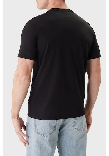 Calvin Klein Erkek T Shirt Lv04rb866g Ub1 Siyah Siyah