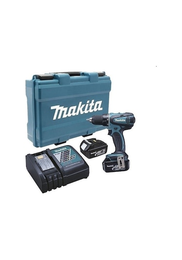 Makita DDF482RFE 18V 3.0 Ah Li-ion Çift Akülü Matkap Vidalama