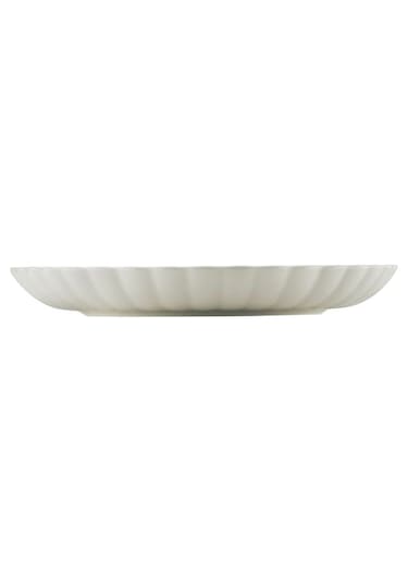 Kütahya Porselen Bone Luz Krem Servis Tabağı 27cm Tekli Krem