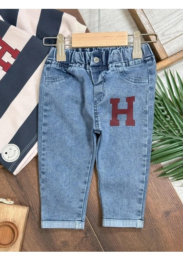 Şerit Çizgili Detaylı Likralı Polo Yaka Erkek Bebek Takım Lacivert