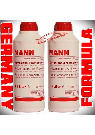 Mann Antifriz Kırmızı G12 1.5 L X 2