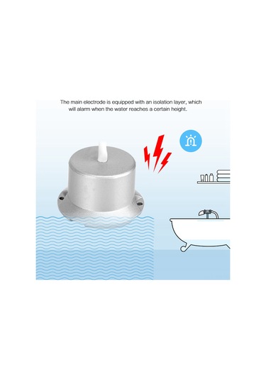 Geeroyoo 12v Su Tespit Sensörü - Yüksek Hassasiyetli, Hızlı Tepki, Güvenli İzolasyonlu Su Sızıntısı Alarmı