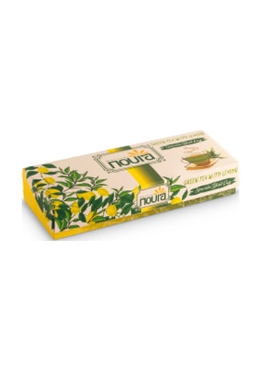 Noura Natural Bardak Poşet Limonlu Yeşil Çay 10'lu