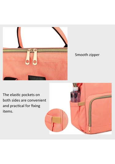 Neevoyu Su Geçirmez Mat Oxford Kumaşlı Büyük Kapasiteli Çift Omuzlu Çanta - Bebek Bakıma Uygun, Isı Yalıtımlı Süt Flas Torbası Ve Çok Fonksiyonlu Bölmelerle Mavi