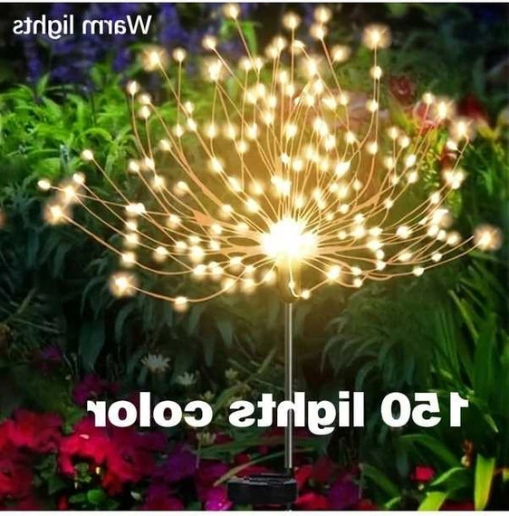 Trendooze Güneş Enerjili Bahçe Işıkları, 150 Led, Solar Ateşböceği Dekorasyon