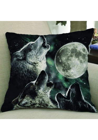 Suntek Kadife Keten Yastık Kılıfı Minder 21-numara-60x60cm