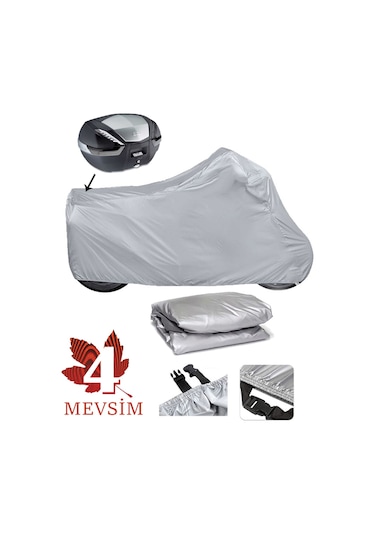 Ktm 950 Adventure Arka Çanta Uyumlu Motorsiklet Brandası, Motor Örtüsü Mba90002