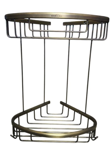 Meloni 18x18 Pirinç Antik 2'li Kapalı Köşe