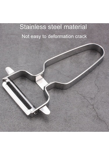 Dancemonkey Cbtx Mutfak Sebze Soyucu Ev Paslanmaz Çelik Parlatıcı, Küçük Ve Pratik Gümüş