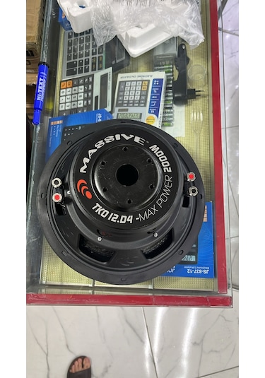 Ms-tko12 2000wat 800 Rms 30cm Subwoofer Bas Çift Bobin Kl