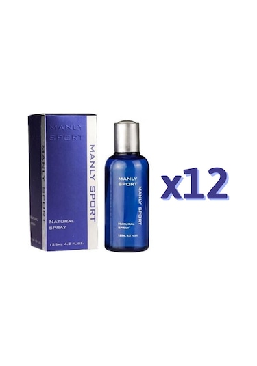 Manly Sport Erkek Parfüm EDC 125 ML x 12