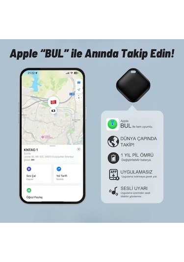 Knmaster Kntag 1 4 Lü Akıllı Takip Cihazı