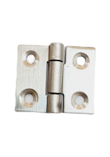 Paslanmaz Çelik 4 Cm Dar Yaprak Menteşe 40x36x1 Mm Dayanıklı Mini Menteşe 5 Li Set