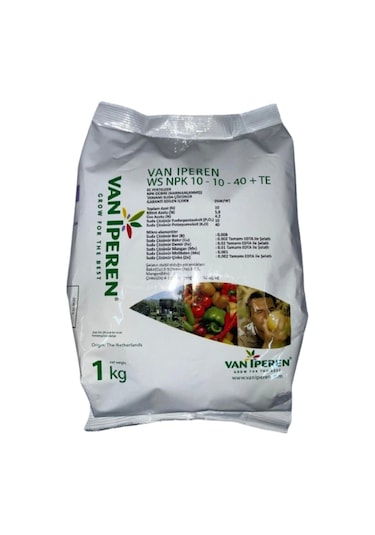 Vaniperen Ws Npk 20-20-20+te Gübre 1 KG