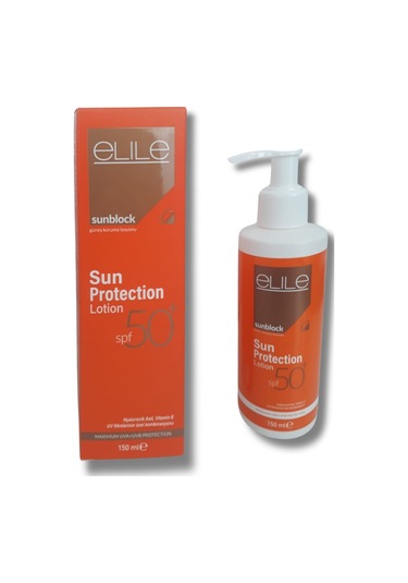Elile Sunblock Sun Protection Lotion Güneş Koruma Losyonu 150 ML