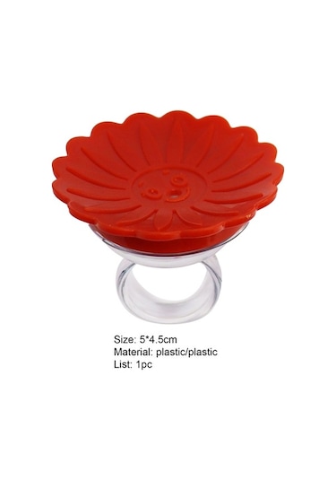 Ulzyvf Lebihmurah 4995 Kuş Halkası Besleyici Çevre Dostu Yaratıcı Tasarım Sinek Kuşu El Besleyici, Küçük Boy