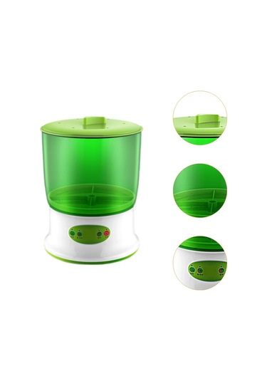 Suntek Tohum Sprouter Hanehalkı Hidroponik Çift-katmanlar