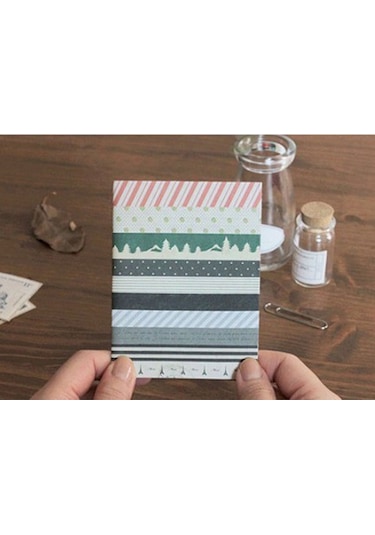 12 Küçük Çıkartma Dıy El Sanatları Pullar Çok Renkli