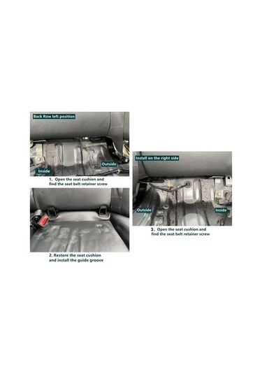 Besthome1 Honda Civic 9. Nesil Koltuk Braketi - Çelik Yapı, Kolay Montaj, Çocuk Güvenliği 2011-2015 Model