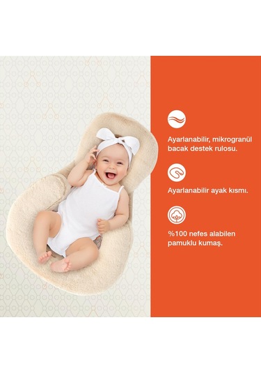 Gezenbebe Homy Çantalı Yenidoğan Yatağı Standart