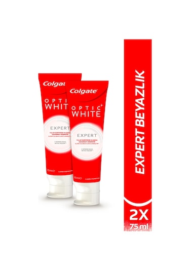 Colgate Optic White Expert Beyazlatıcı Diş Macunu 2 x 75 ML