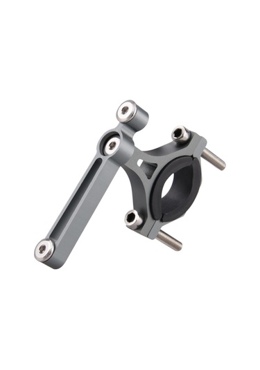 Metalik Gümüş Ztto Dağ Bisikleti Elektrikli Bisiklet Şişe Kafesi Braketi Tutucu Adaptörü Gümüş