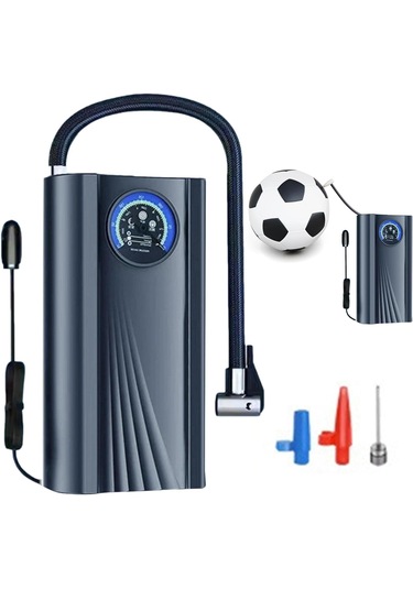 Araba Lastikleri İçin Hava Pompası Çakmaklık Girişli 150psı Pompa