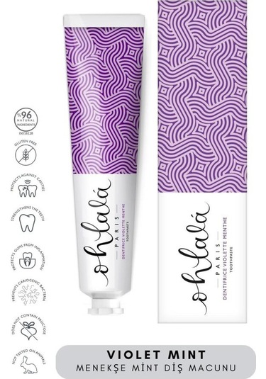 Ohlala Violet Mint Menekşe-nane Diş Macunu 75ml