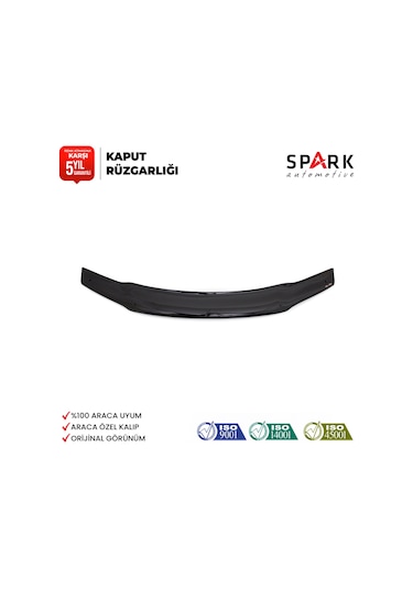 Fiat Albea 2005-2012 Yıl Aralığı Uyumlu Kaput Rüzgarlığı 3mm
