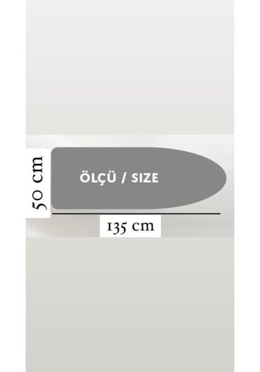 Gercella Luxury Forever Ütü Masası Kılıfı Bezi Örtüsü